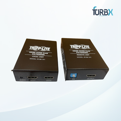 Tripp Lite HDMI Over Cat5 / Cat6 Ethernet Cable Extender for Audio/Video, Video Receiver and Transmitter With Adapters