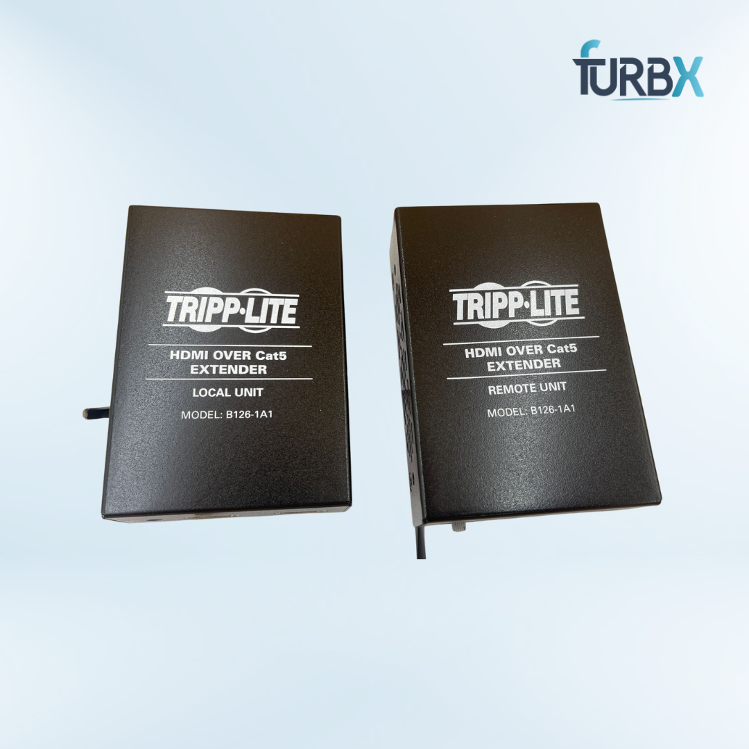 Tripp Lite HDMI Over Cat5 / Cat6 Ethernet Cable Extender for Audio/Video, Video Receiver and Transmitter With Adapters