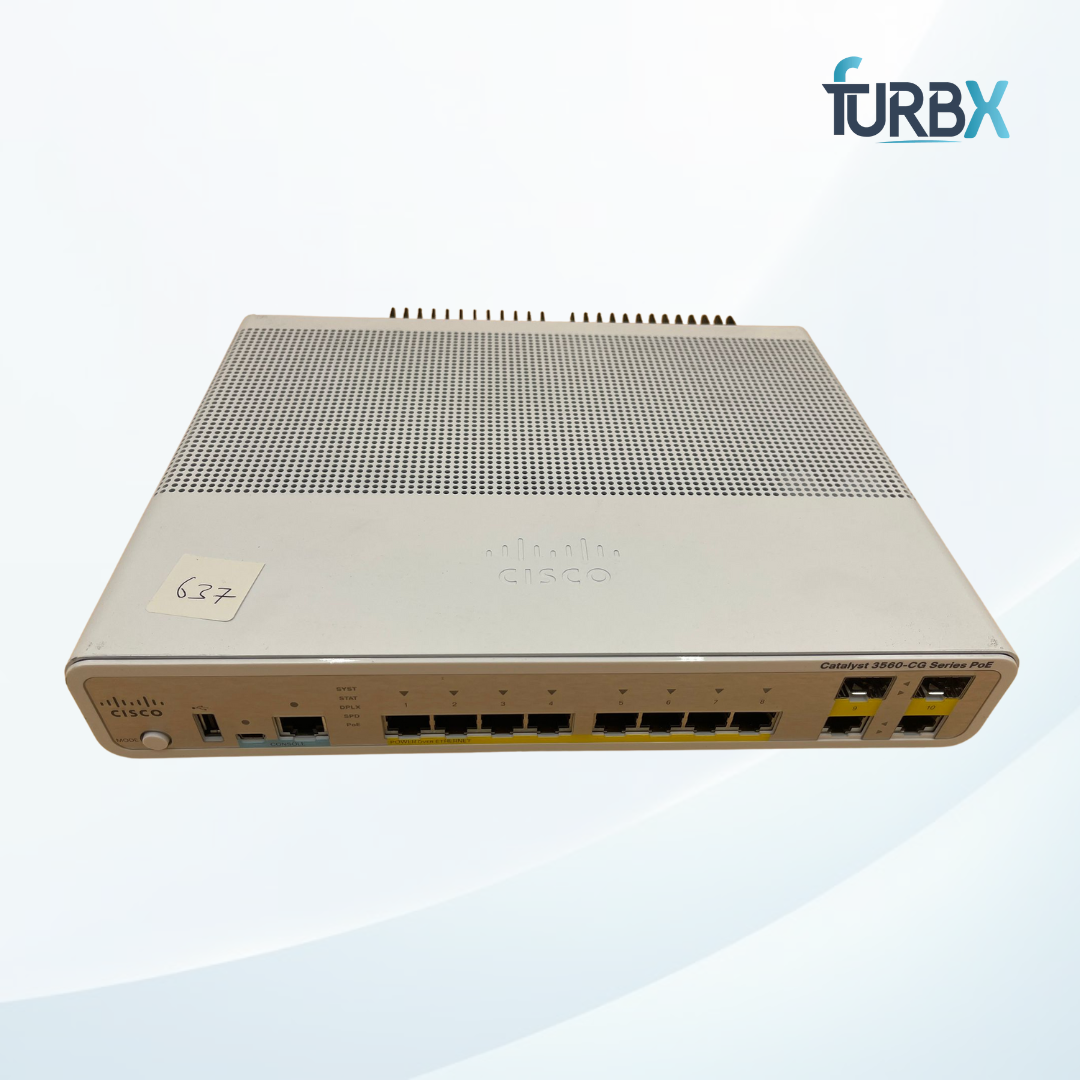 Cisco Catalyst WS-C3560CG-8PC-S Compact Switch (WS-C3560CG-8PC-S)
