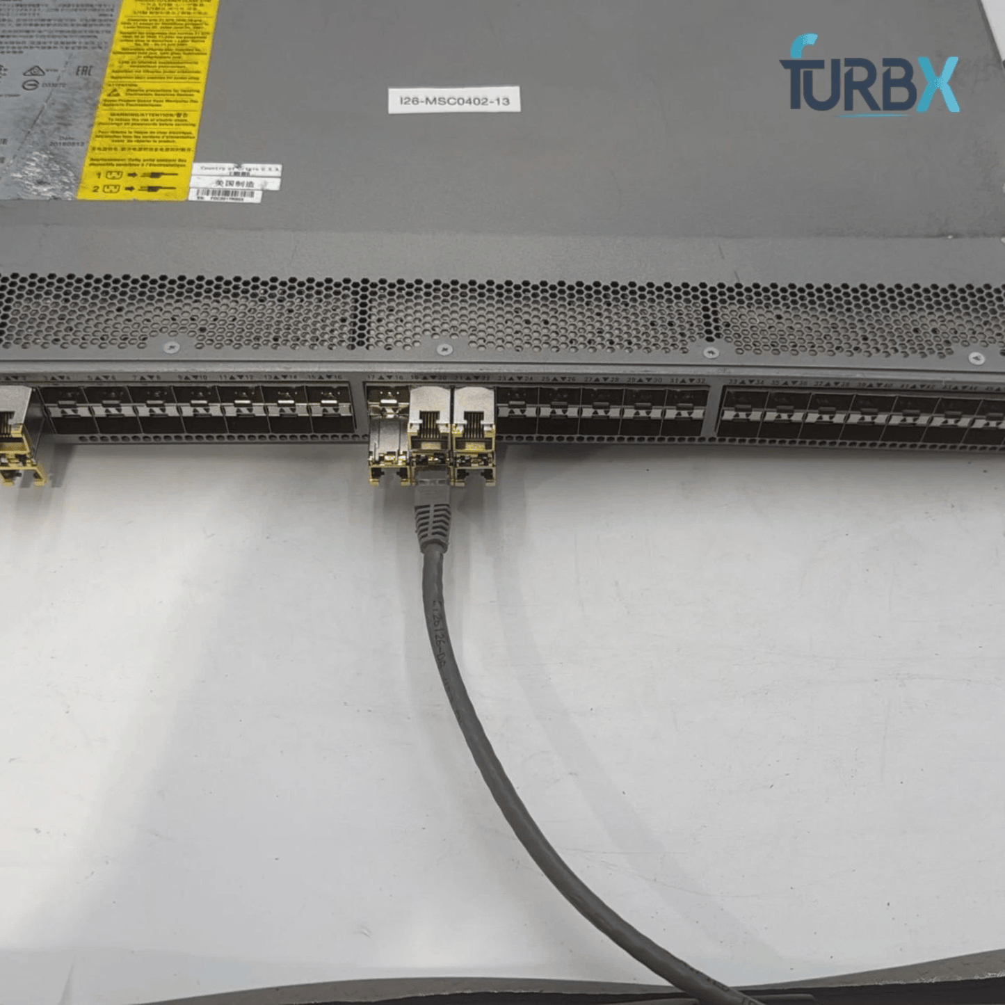 Cisco Nexus N3K-C3548P-10GX V01 48x SFP+ 10G Ports Switch No Power Cord