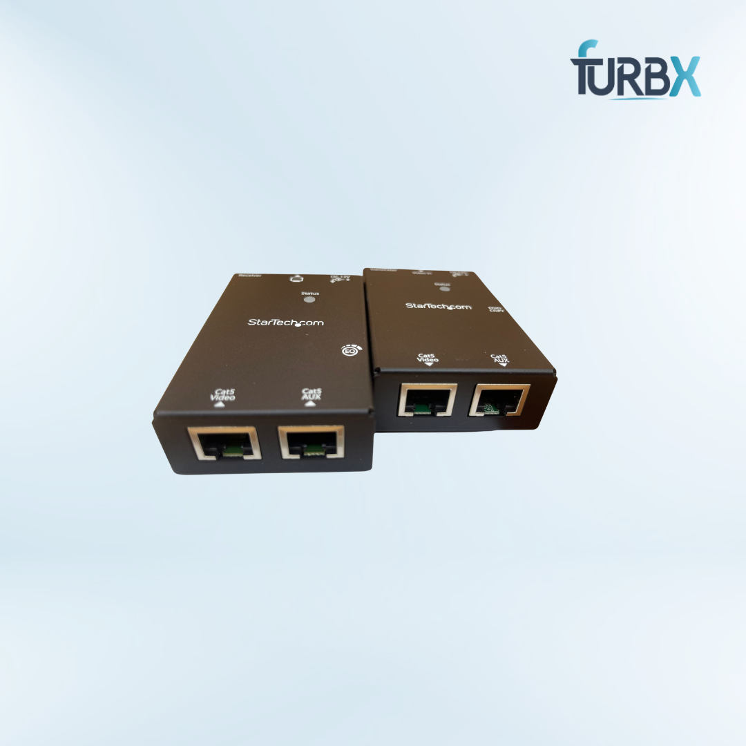 StarTech.com HDMI Over CAT5e / CAT6 Extender - Power Over Cable - 4K 60Hz Up to 70m / 230 ft - 1080p 60Hz up to 100m / 328 ft, TAA (ST121HDBT20L)